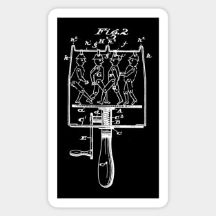 Dancing Toy Vintage Patent Illustration Sticker